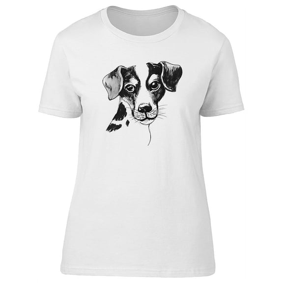Sketch Of A Puppy T-Shirt Men -Image by Shutterstock, Male 4X-Large