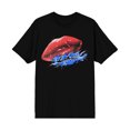thumbnail image 1 of Lady Gaga Lips Love Black T-Shirt, 1 of 3