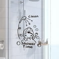 thumbnail image 3 of Bearachild Adhesivo de pared para ducha, papel tapiz con letras, ligero, cómodo, suave, plano, moderno, accesorio para el hogar, Mural Decoración del hogar, 3 of 6