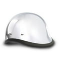 thumbnail image 2 of Daytona Eagle Hawk German Chrome Motorcycle Helmet Riding Sports Sizes, 2 of 7