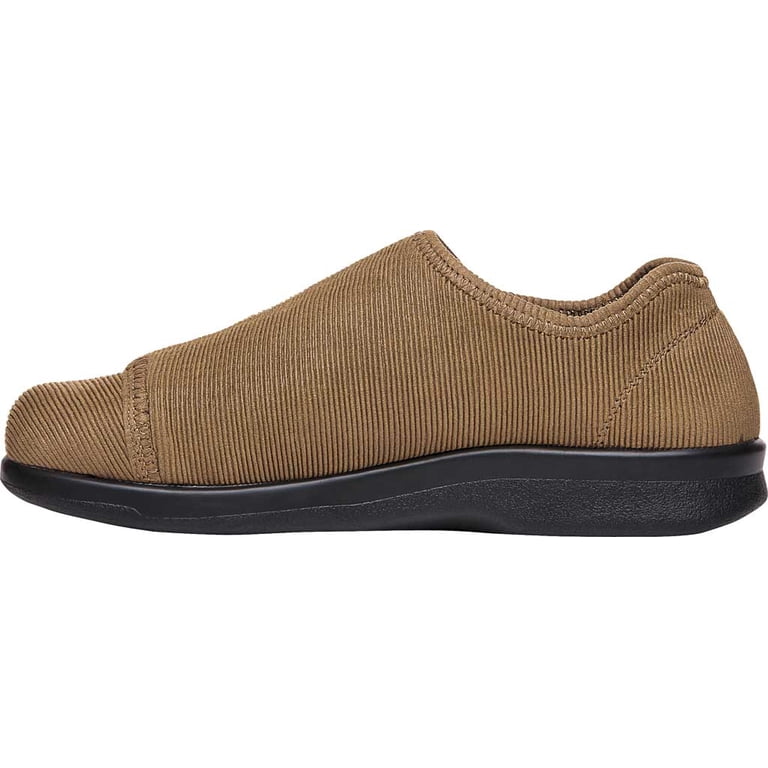 NEW PROPET men\'s cush \'n foot slippers in sand corduroy Propet Men main image 4