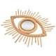 thumbnail image 2 of Espejo colgante de pared Sincero de Ratán en forma de ojo, 2 of 10