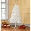 Holiday Time 4' Indiana Spruce White Tree With Clear Lights