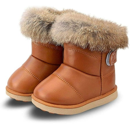 

Girls Thermal Snow Boots Waterproof Walking Shoes Winter New