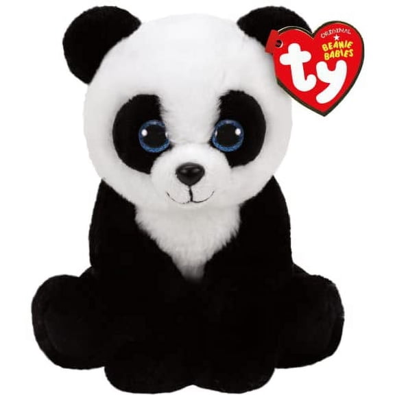 Ty 41204 Baboo Panda Beanie Babies, Multicolored