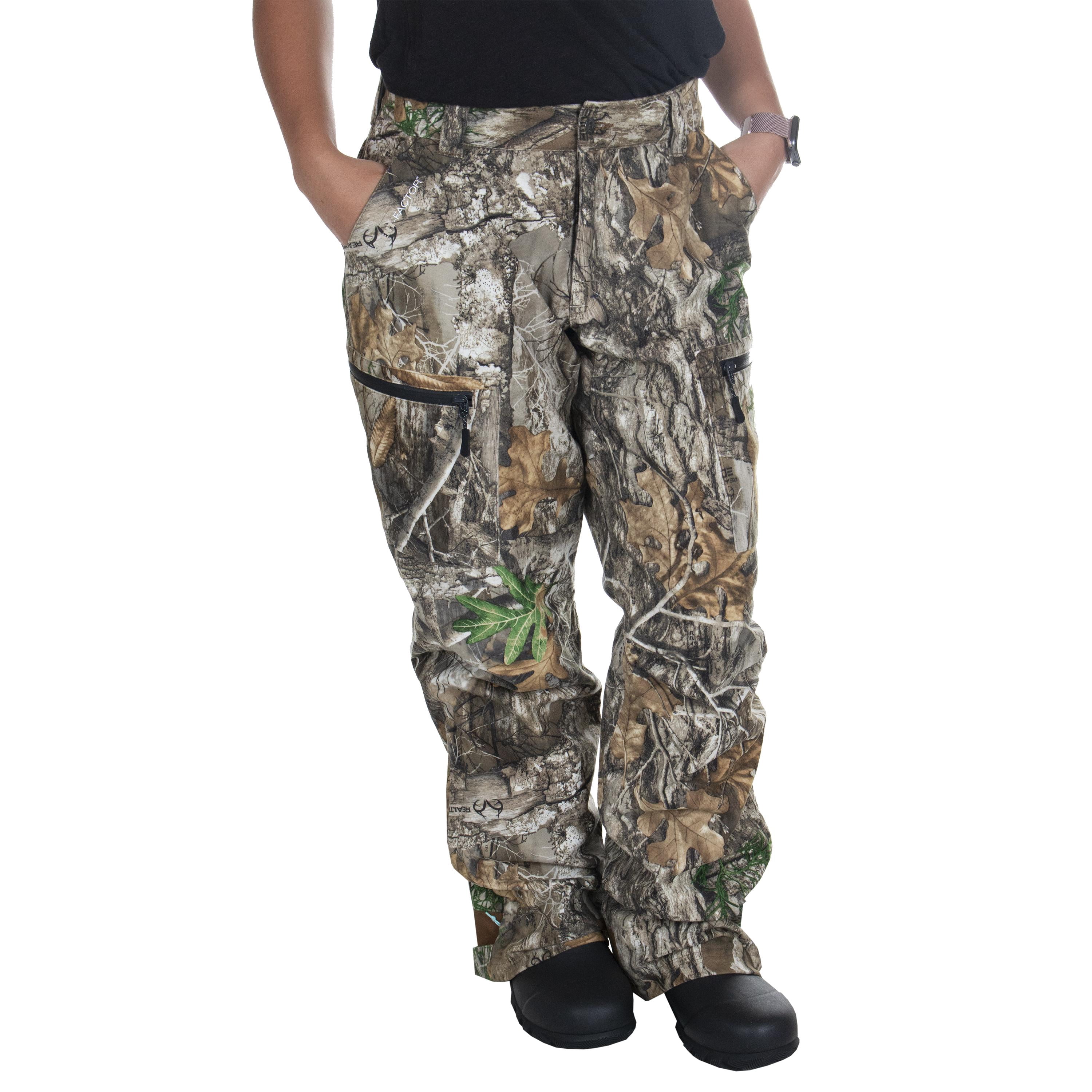 Realtree Women's Scent Factor Hunting Pant, Realtree Edge, Size Extra Large