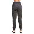 thumbnail image 6 of Sofra Women's Lightweight Cotton Jersey Jogger Pants and Zip-UP Hoodie Jacket Sets, 6 of 7
