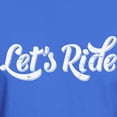 thumbnail image 3 of CafePress - Let's Ride Dark T Shirt - Men's Classic Graphic Cotton T-Shirt, 3 of 4
