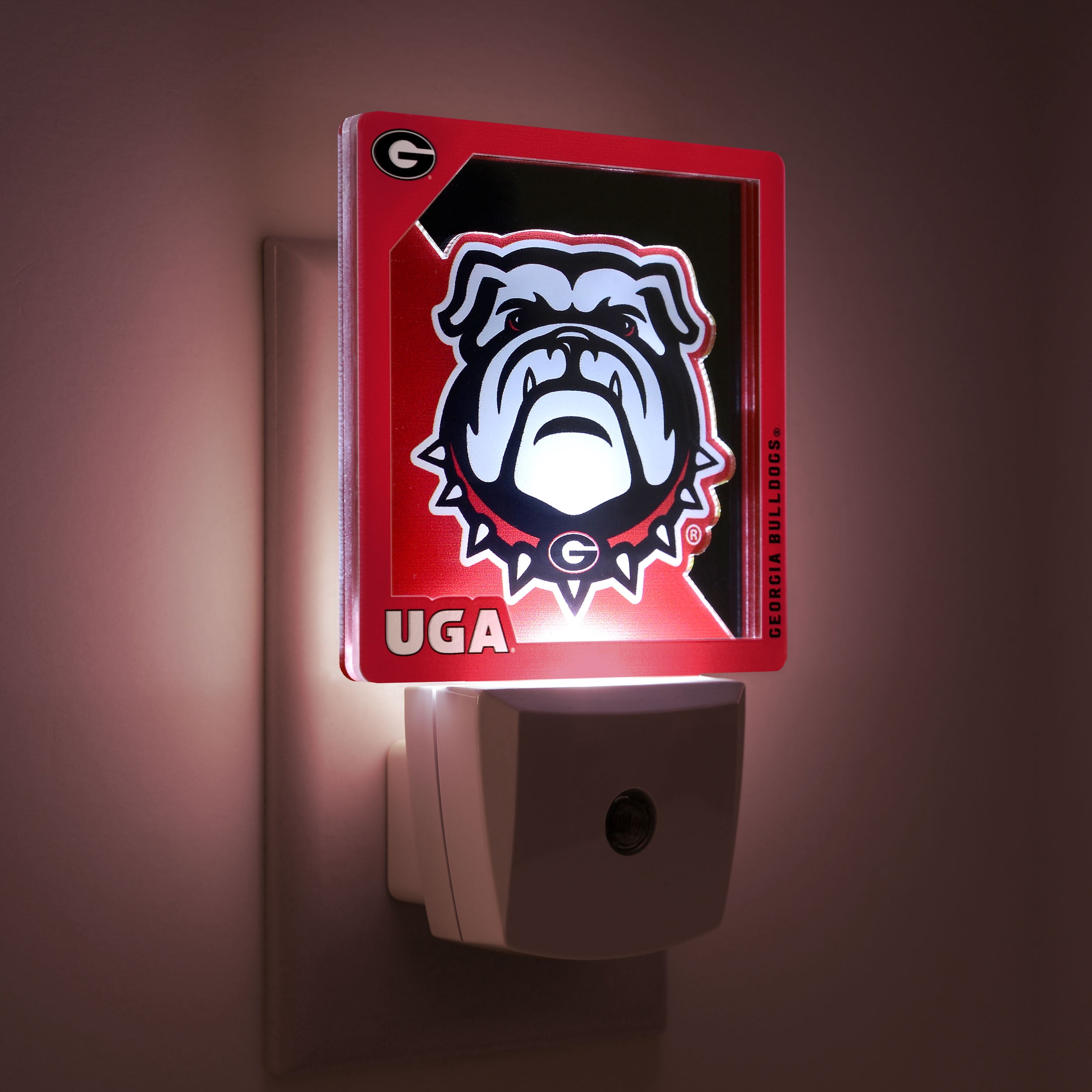 Georgia Bulldogs Logo Series Nite Light