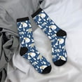 thumbnail image 5 of Cauagu cute winter bear Print Crew Socks for Women and Men,Adult Athletic Running Socks 1-Pair Sports Socks Work Gear Socks with Moisture Wicking, 5 of 6