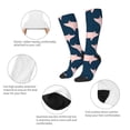 thumbnail image 3 of Naloa Pig 1 Thigh High Socks Extra Long Stretchy Sock Women Over Knee High Opaque Stocking Daily Wear, 3 of 6