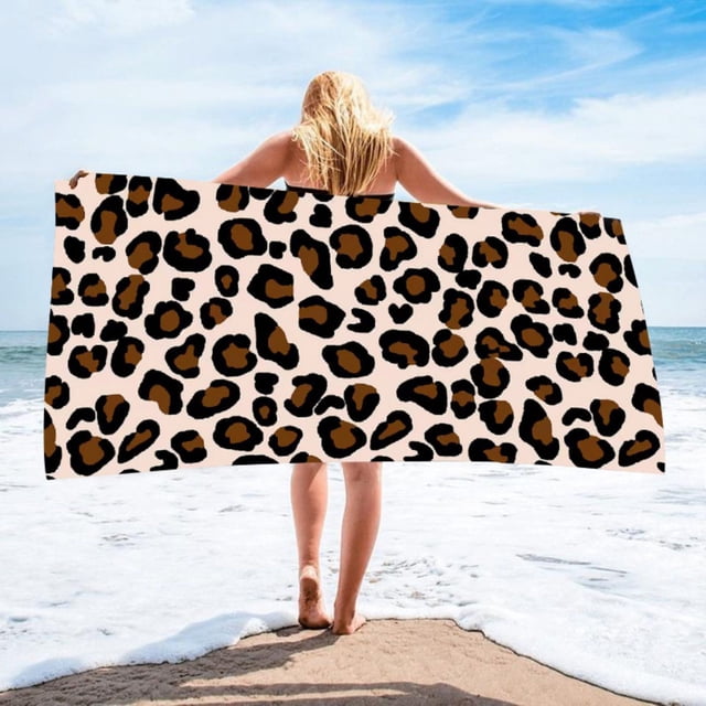 Ganfancp Toalla de Playa con Impresión Digital Absorbente Toalla de Playa de Microfibra de Secado Rápido Toalla de Viaje Al Aire Libre para Hombres y Mujeres Ofertas y Liquidaciones Toalla de Playa*1