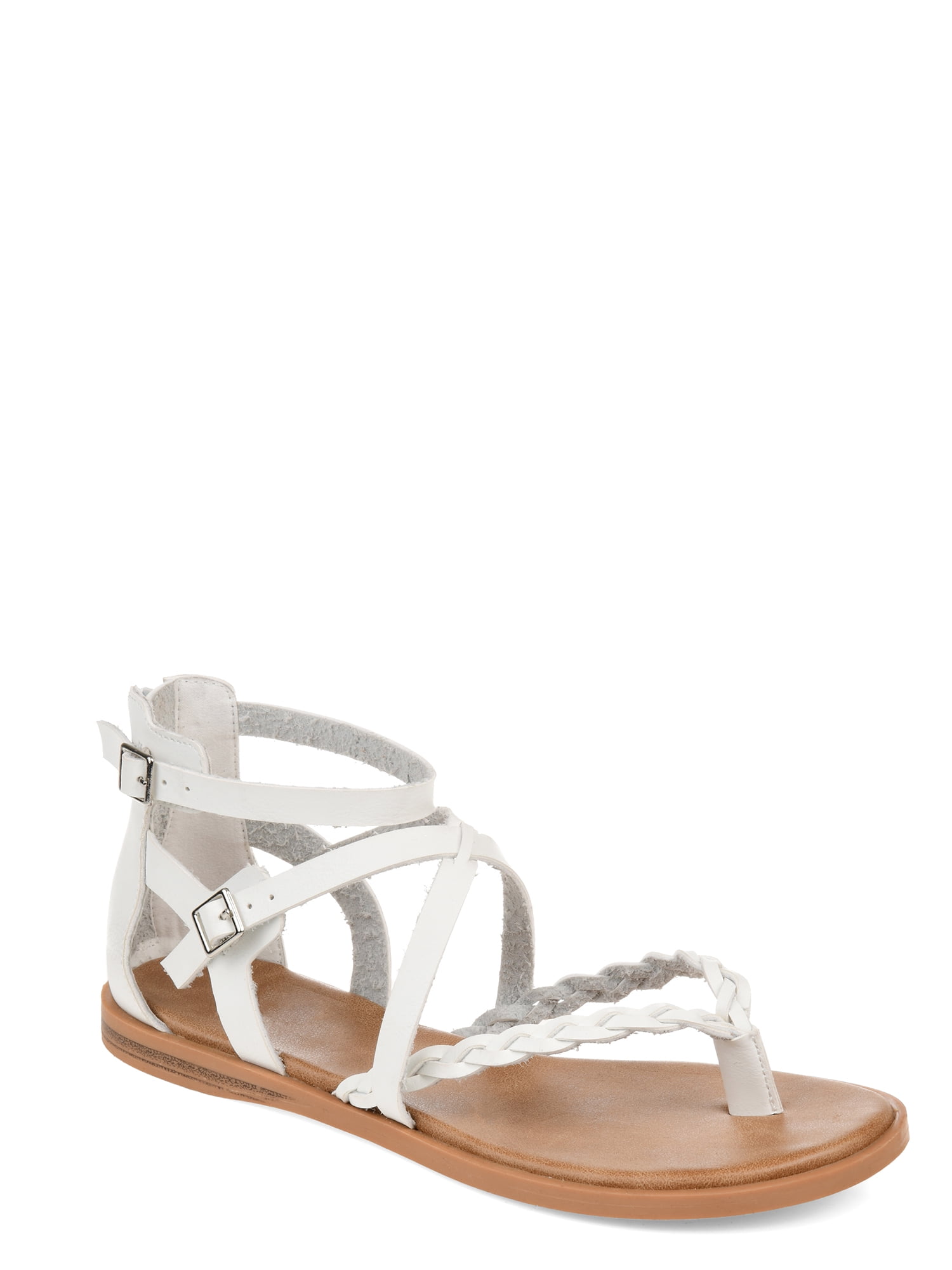 Brinley Co. Womens Braided Gladiator Sandal