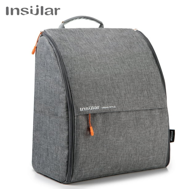 Insular Unisex Poliéster Grande Mamá Papá Mochila Bebé Ropa Pañal