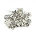thumbnail image 4 of POINTERTECK 1Set Tibetan Silver Tailor Tool Mix Charm Pendants Beads Jewelry Making DIY, 4 of 6