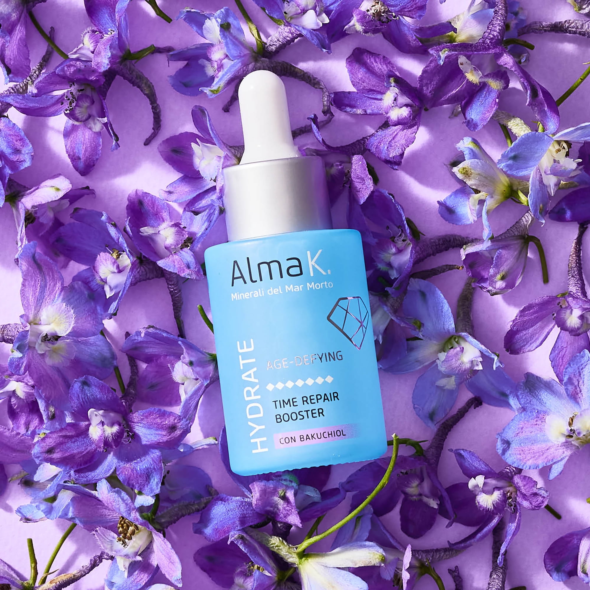 Alma K Time Repair Booster With Bakuchiol, Anti Aging Face Serum, 1 oz