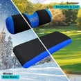 thumbnail image 3 of 10L0L Golf Cart Seat Covers Front Set for EZGO TXT RXV & Club Car DS Carts Part Accessories - Blue, 3 of 6