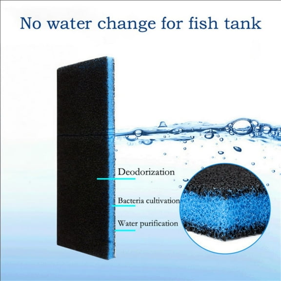 3 piece 19.68"x4.33"x0.78" Aquarium Filter Floss Fish Tank Filter Cotton, Biological Cotton Filter Media pad