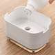 thumbnail image 4 of 2 dispensadores de jabón para platos con soporte para esponja, dispensador de jabón para platos, dispensador de jabón a presión, caja de almacenamiento para encimera de cocina B, 4 of 7