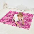 thumbnail image 2 of Pink Breast Cancer Blanket,Comfortable Soft Flannel Throw Blanket,All Season,Warm Lightweight Blankets for Sofa Bed Couch Living Room Chair,30"x40", 2 of 4