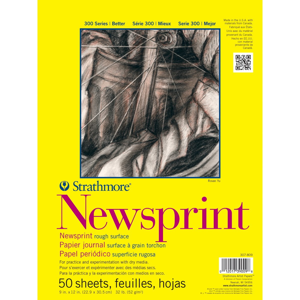 Newsprint Pad 9x12 (SL46766)-LPS SL46766
