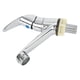 thumbnail image 2 of Chrome Single Handle Zinc Alloy Faucet Bathroom Basin Faucet Single Hole Basin Tap Sink Water Tap Replacement Bathroom Supplies, 2 of 10
