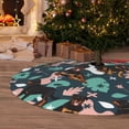thumbnail image 6 of Yiaed Rottweiler Print Christmas Tree Skirt , Tree SkirtsTree Mat for Christmas Winter Holiday Indoor Decorations-36", 6 of 7