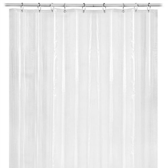 Doublure de Douche en PEVA Légère Transparente pour Salle de Bain avec Design Transparent Léger et Facile à Utiliser dans les Armoires de Douche et
