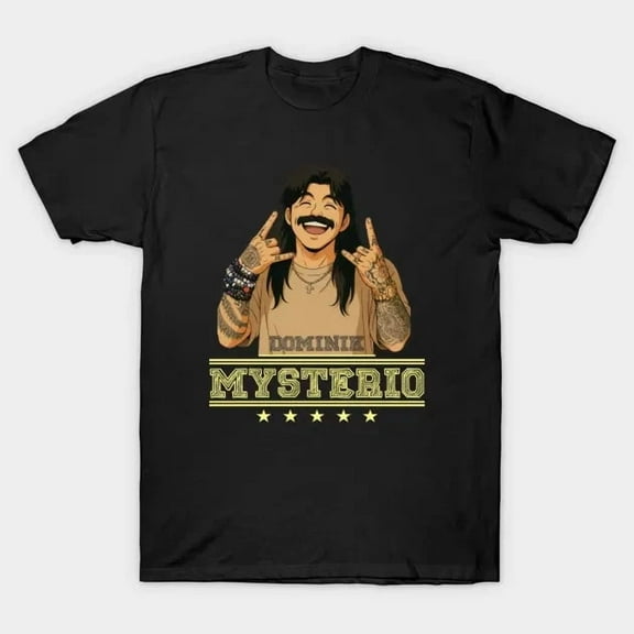 Black WWE Dirty "Dominik Mysterio" Dom T-Shirt