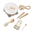 thumbnail image 2 of TISHITA Baby Musical Instruments Educational Xylophone Preschool Early Learning Hand Eye Coordination Kids Percussion Set Sensory Toy no triangles, 2 of 8