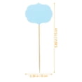 thumbnail image 2 of KAKOWELY 24pcs DIY Buffet Labels Food Tags Blank Toothpick Flags Appetizer Signs Cupcake Toppers,5.91"X2.36"X0.04", 2 of 4