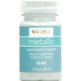 thumbnail image 2 of Waverly Inspirations 2 fl oz Multi-Surface Metallic Silver Acrylic Paint, 2 of 2