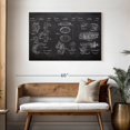 thumbnail image 3 of Elephant Stock Alarm Wrist Watch Vintage Bw Patent Wall Art - Horizontal Canvas Wall Art - Living Room Wall Decor - Patent Canvas - Gray And White Decor - 45" x 30", 3 of 8