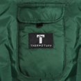 thumbnail image 2 of Saco de dormir portátil Thermotuff con doble capucha, mangas largas, bolsillos y cordón ajustable, ideal para acampar, hacer senderismo en climas fríos y manta Stadium Sak (verde militar), 2 of 6