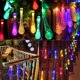 thumbnail image 5 of Luces de Cadena Alimentadas Por Energía Solar, 30LED Gota de Lluvia Luces de Hadas Estrelladas, Impermeable Al 12m colorido Salvador Luces de cadena al aire libre, 5 of 9