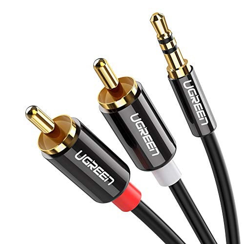 UGREEN 3.5mm to 2RCA Audio Auxiliary Stereo Y Splitter Cable 10ft