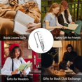 thumbnail image 2 of Marcador Aeolussoms divertido para mujeres y hombres amantes de los libros, 2 of 8