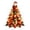 D, variant on Quilted Fabric Christmas Tree Decoration, Patchwork Tabletop Xmas Tree with Character Topper, Light-Up & Non-Lit Holiday Centerpiece for Mantel