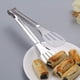 thumbnail image 5 of Juego de 8 pinzas de cocina, Jormftte, acero inoxidable, color plata, 5 of 5
