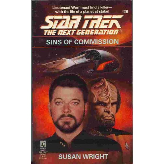 Pre-Owned Sins of Commission (Star Trek The Next Generation, No 29)