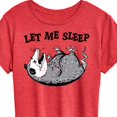 thumbnail image 3 of Instant Message - Let Me Sleep - Women's Short Sleeve Graphic T-Shirt, 3 of 6