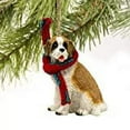 thumbnail image 1 of Saint Bernard Miniature Chien Ornement, 1 of 2