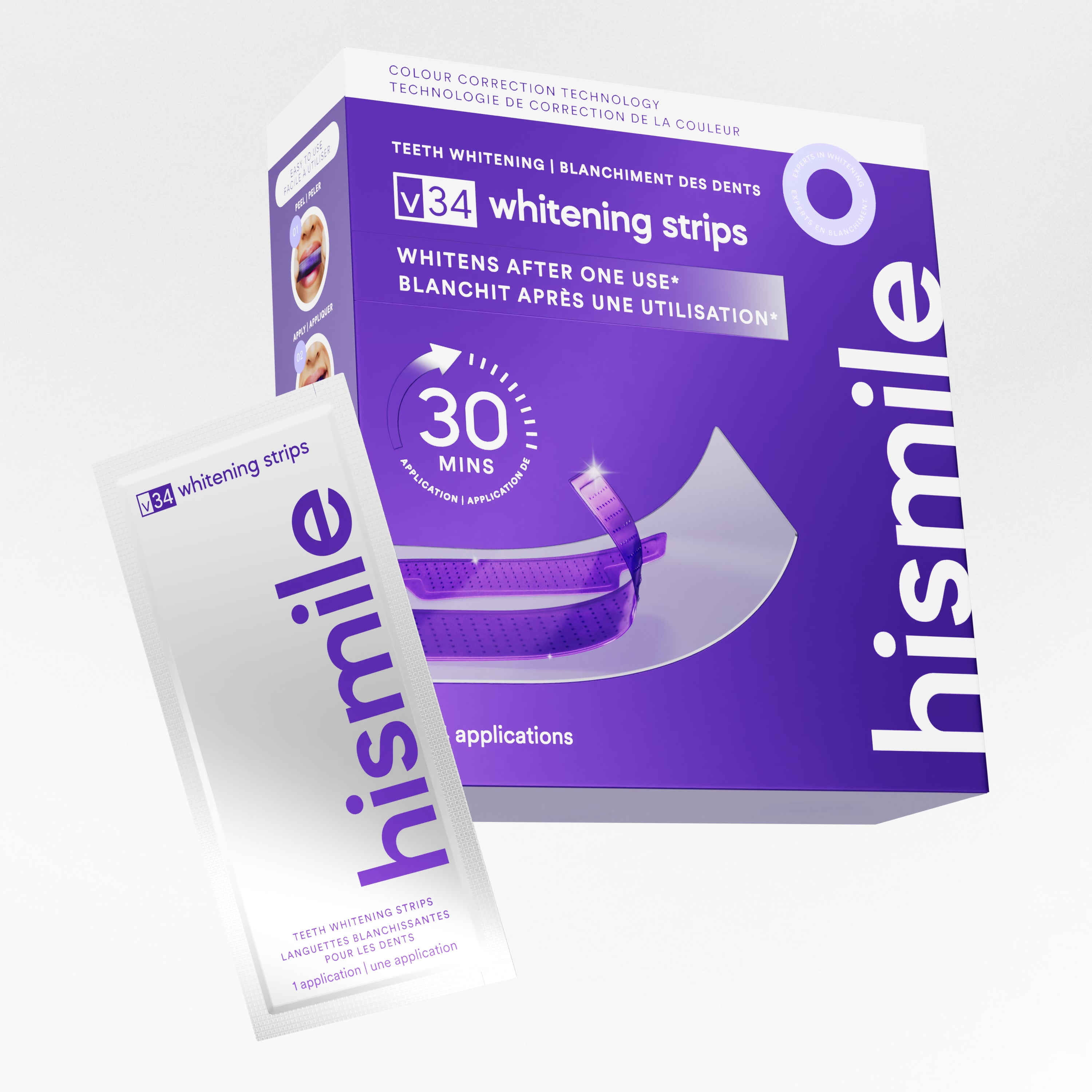 Hismile V34 Teeth Whitening Strips 14pk