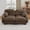 Brown, variant on YWEN 81.8" Cloud Style Modular Chenille Sectional Sofa Couch for Living Room, Loveseat Configuration, Assembly Required, Perfect for Small Apartment Minimalist Neutral Style