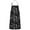 Black White Gothic, variant on Black White Gothic Sun Moon Pattern Apron-Garden Aprons for Women with Pockets-Cotton Linen Waterproof Kitchen Cooking Gardening Aprons Adjustable for Kitchen,Cooking,BBQ and Salon 33x27 Inch