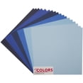 thumbnail image 2 of My Colors Canvas Cardstock Bundle 12"X12" 18/Pkg-Blue Tones, Pk 1, My Colors, 2 of 2