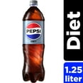 thumbnail image 2 of Diet Pepsi Cola Soda Bottle 1.25 liter - 5 Pack, 2 of 3