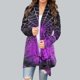 thumbnail image 1 of Cárdigan de mujer con estampados de Halloween, chaqueta de manga larga, abrigo de poliéster para mujer, 1 of 7
