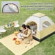 thumbnail image 5 of Tienda de campaña automática para acampar y hacer senderismo, protección contra la lluvia y el sol, una tienda de campaña automática que se abre rápidamente en 2 segundos, tienda de campaña para acamp, 5 of 8