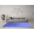 thumbnail image 3 of Ahgly Company Indoor Rectangle Oriental Blue Industrial Area Rugs, 5' x 7', 3 of 4